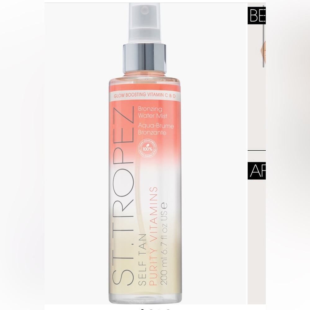 St. Tropez
Self Tan Purity Vitamins
Bronzing Water Body Mist